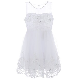 女童婚纱中大童拖尾连衣裙公主裙钢琴演奏主持人演出服花仙子走秀