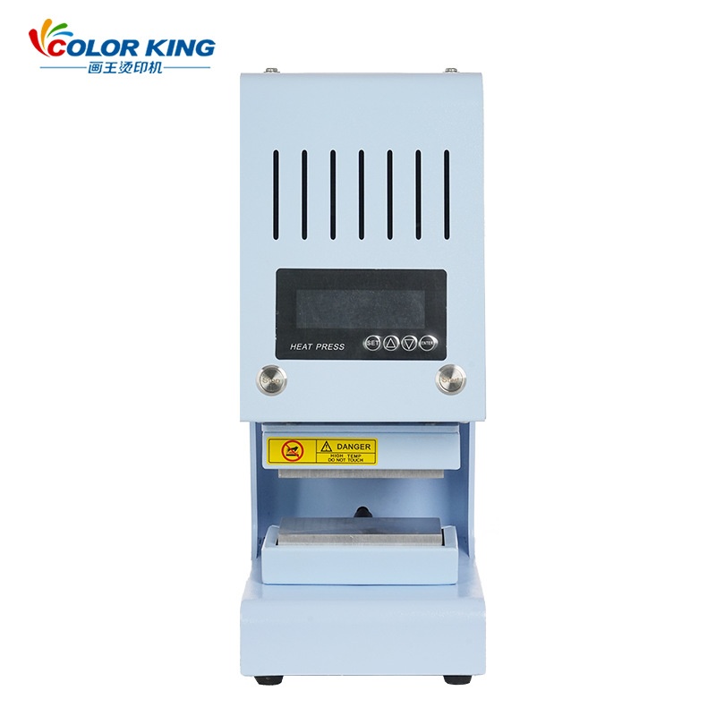 电动上下板双面发热压烫机6*12CM高压4吨烫画机实验室粉末热压机