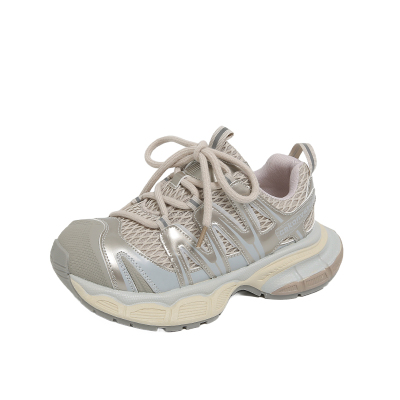 网面透气休闲运动厚底老爹鞋