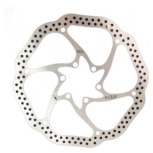 自行车刹车碟片160mm 180 203山地车刹车盘片六钉碟刹片G3刹车片