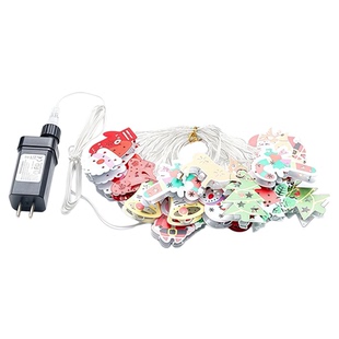 圣诞节装饰品圣诞树挂灯氛围灯彩灯星星装饰灯串道具摆件场景布置