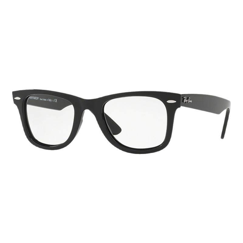 rayban雷朋框架眼镜简约黑框方框