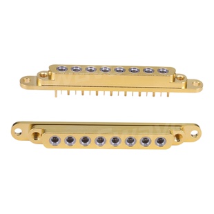 谷波互连SSMP公八通道连接器 PCB板端焊接 GPPO-J8MD DC-40GHz