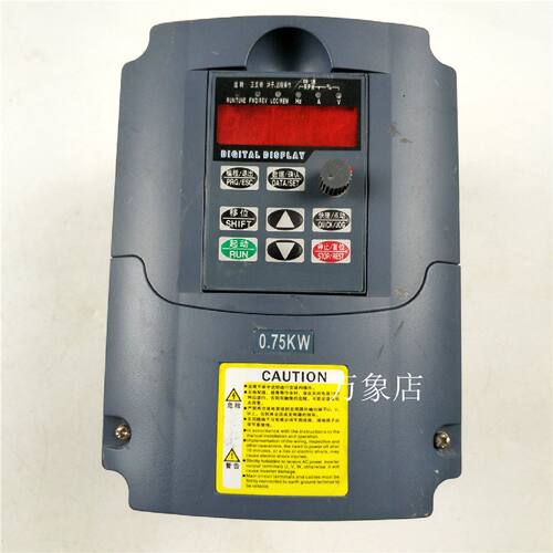 议价INVERTER 变频器 PC8100-G0007-4 0.75KW 3PH 380VAC 实物拍