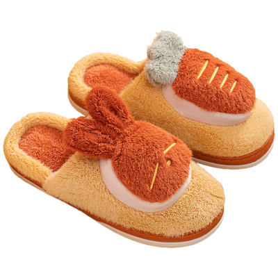 儿童棉拖鞋秋冬季流氓兔卡通保暖