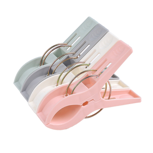 夹子晾衣衣架衣夹防风衣服晒被子塑料大袜子内衣固定家用挂钩无痕