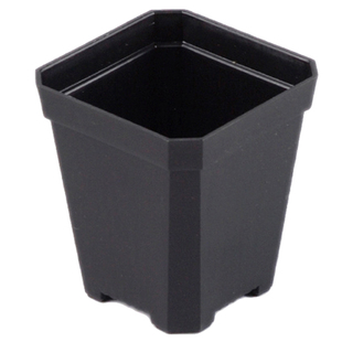 塑料花盆大小黑方盆加厚盆八角小苗培育扦插叶插加厚播种育苗盆栽