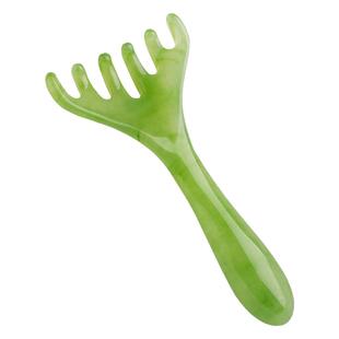 鹿角梳头部按摩梳树脂多功能头皮经络梳眼周头疗拨筋点穴挠头神器