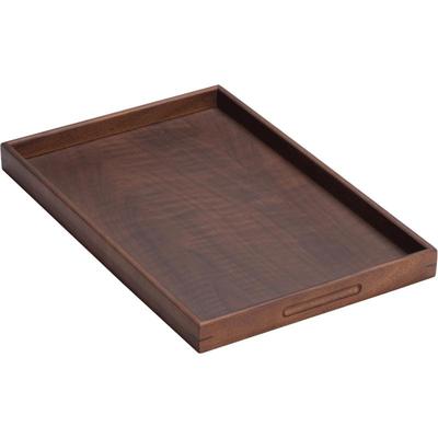 胡桃木托盘长方形收纳盘