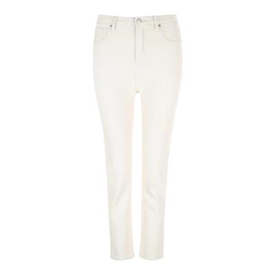 加绒版燕麦色白色骑马裤靴裤