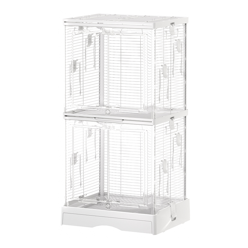 布卡星50星赏双层鸟笼鹦鹉笼大号牡丹专用横丝豪华别墅笼子家用