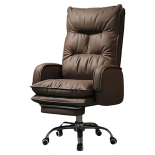 懒人沙发电脑椅舒适久坐可躺家用软包可升降旋转椅办公室老板椅