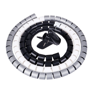 电线收纳整理包线管保护套电脑电源线防咬缠绕线管网线束线理线器