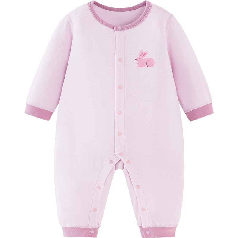 迷你巴拉巴拉宝宝爬服打底连体衣冬新款可爱保暖柔软亲肤婴儿衣服