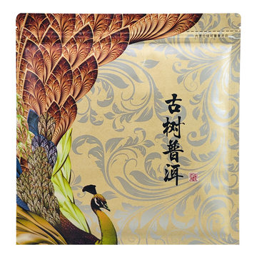 茶叶包装袋陈年古树357g防潮自封