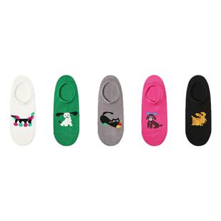 文艺复兴袜子女短袜春夏款卡通可爱日系夏季薄款浅口防滑隐形船袜