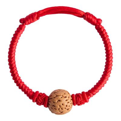 【热销第一】桃核手链婴儿童红绳