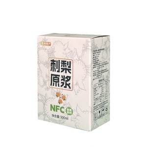 绿芝莲刺梨原浆小袋礼盒装