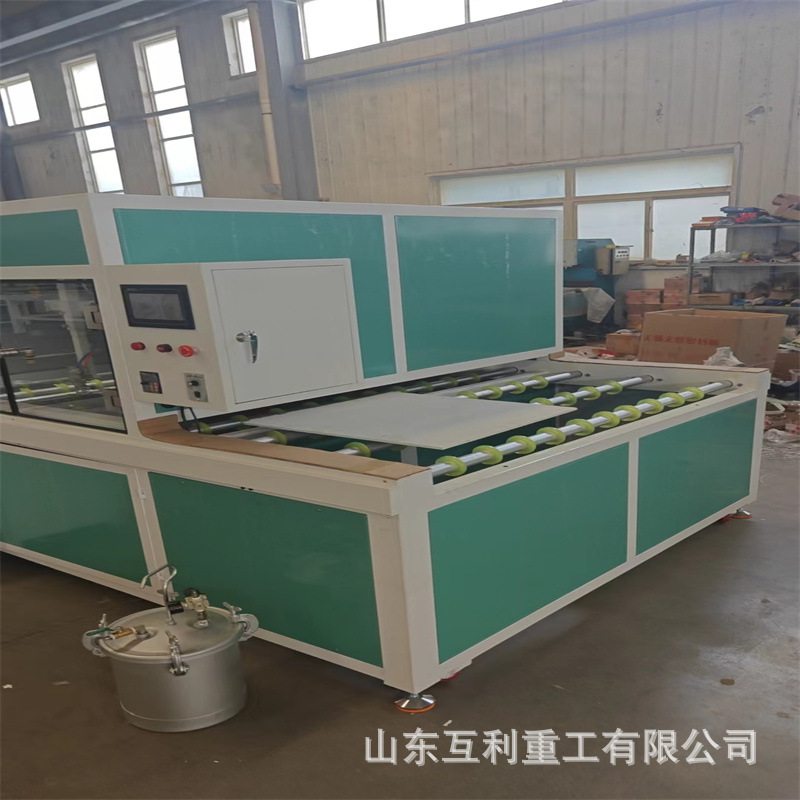 木板装饰画喷胶机淋胶机 复古屏风喷胶封釉机 晶瓷画淋胶设备