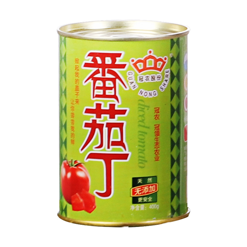 25年冠农新疆番茄丁新鲜无添加