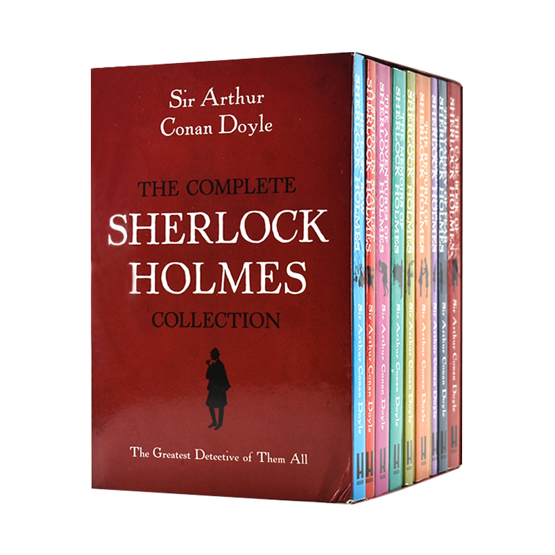 现货福尔摩斯英文原版 The Sherlock Holmes 福尔摩斯探案全集英文版小说大侦探福尔摩斯柯南道尔 青少年课外阅读英语探案小说新版