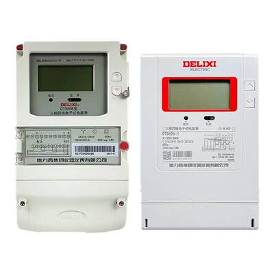 德力西dts606三相四线液晶电子表