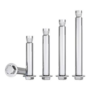 304/201不锈钢内置式膨胀螺丝外六角内膨胀螺栓内爆M6M8M10M12mm