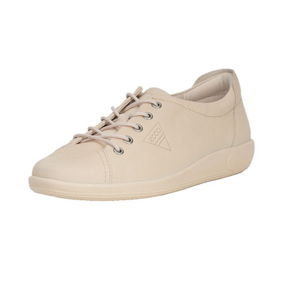 爱步休闲风平底系带百搭黑色女鞋