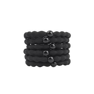 Goody歌妮豌豆发圈高弹不勒发耐用运动登山高马尾神器不松脱发绳