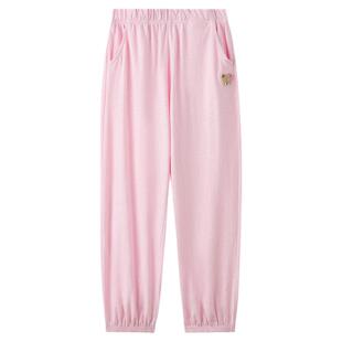 【全棉】PawinPaw卡通小熊童装26年春夏季新款男女童休闲裤宽松