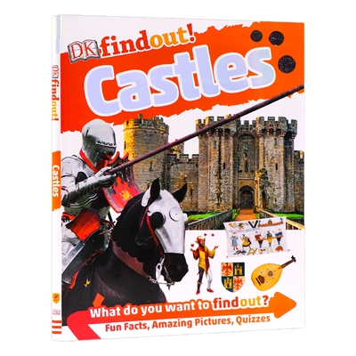英文原版 DKfindout! Castles DK小发现 中世纪城堡 儿童启蒙知识绘本 英文版 进口英语原版书籍
