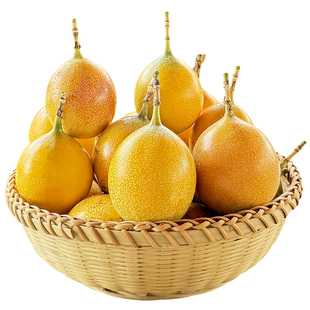 【顺丰包邮】云南西双版纳热情果百香果新鲜大果4斤礼盒孕妇水果