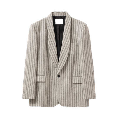 UNICAHOMME粗纺羊毛廓形西装