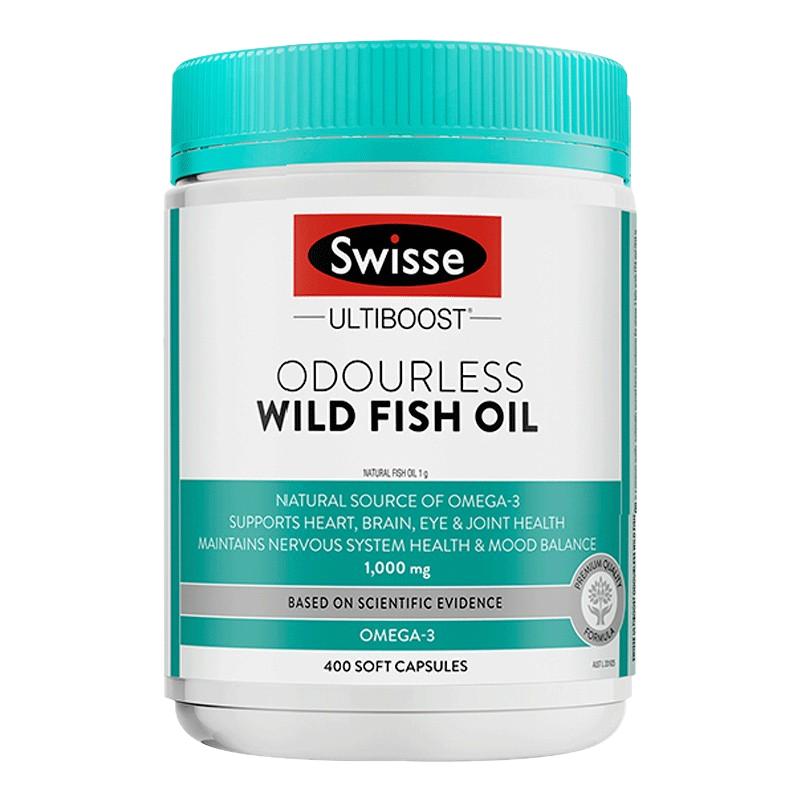 澳洲Swisse鱼油400粒1000mg