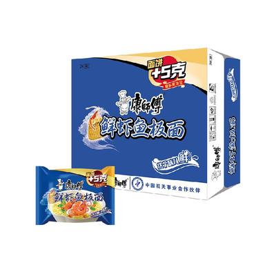 康师傅鲜虾鱼板面方便面