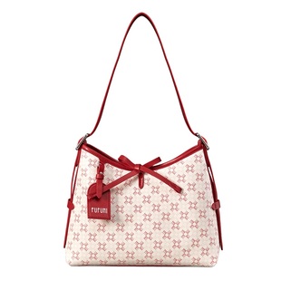 弗芙妮2026新款大容量巨好看hobo托特包女小众龙须包单肩斜挎婚包