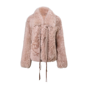 【商场同款】MAXRIENY松绒系穿搭皮草25冬款莫斯纳皮毛一体外套女