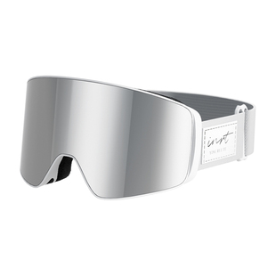 滑雪眼镜冬季女男护目镜磁吸可戴近视防雾防雪盲防紫外线雪镜登山