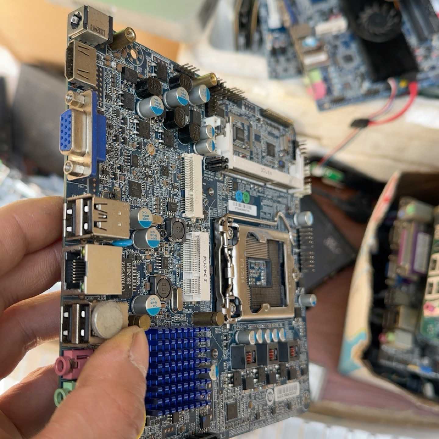 议价-ITX-H61一体机主板