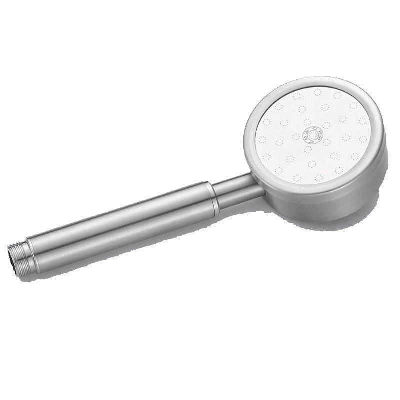 304不锈钢增压花洒喷头浴室洗澡家用淋浴淋雨单头套装加压莲蓬头