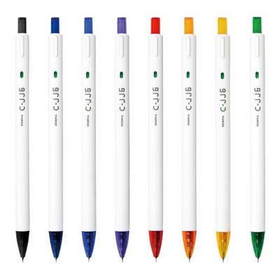 斑马按动中性笔10支整盒装