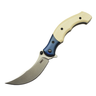 CRKT7465折刀户外随身刀具防身工具高硬度锋利折叠刀水果刀口袋刀