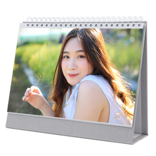 2026年台历定制作照片日历diy创意个性企业宝宝年历定做来图订做