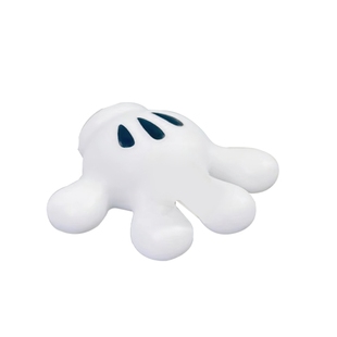 米奇手掌毛巾架吸盘式牙刷置物架免打孔浴室厕所挂钩创意收纳挂架