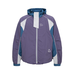 MWO  【王鹤棣同款】轻户外撞色拼接夹克外套 男女同款篮球穿搭