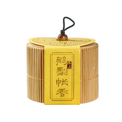 鹅梨香帐中香盘香天然正宗