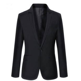 西服男套装青年商务西装两件套工作服结婚礼服加大码绅士休闲纯色