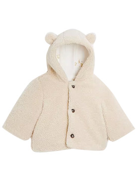 33 Little现货法国 natalys FW24新生儿宝宝加绒外套马甲帽子