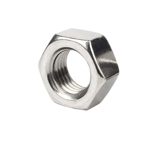 304不锈钢六角螺母大全螺丝帽外六角螺帽国标M2M3M4M5M6M8M10-M33