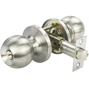 家用通用型球形锁厨房卫生间玻璃门锁老式铝合金塑钢门球锁具配件